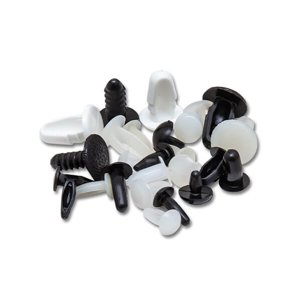 black and white canoe clips