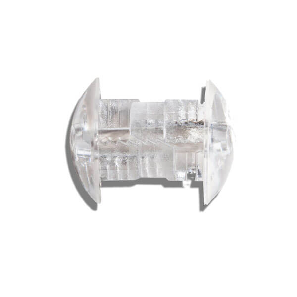 connected clear ratchet rivets