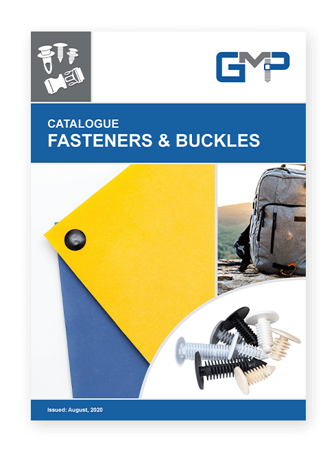 GMP fasteners and buckles